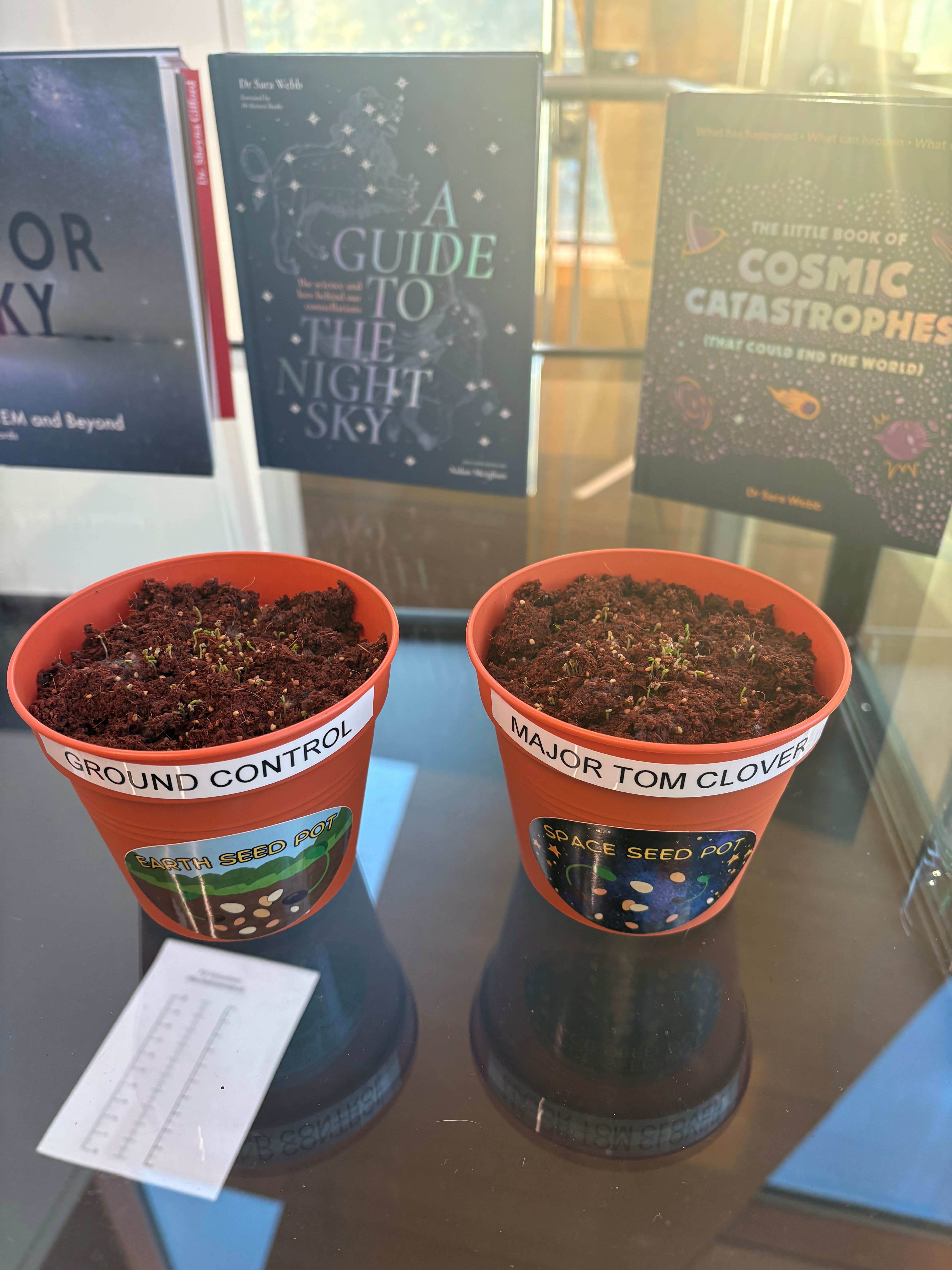 Photo of Major Tom Clover and Ground Control