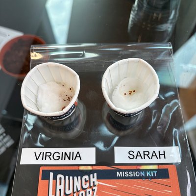 Photo of Virginia (earth) and Sarah (space) — 24 Jun 2026